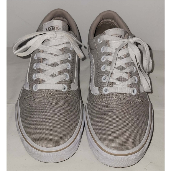 Vans Classic Gray and White Sneakers - Picture 5 of 14